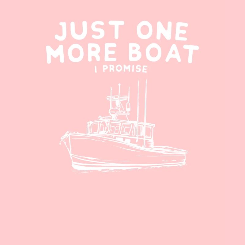 Nur noch ein Boot, das ich verspreche - lustiges Segelgeschenk