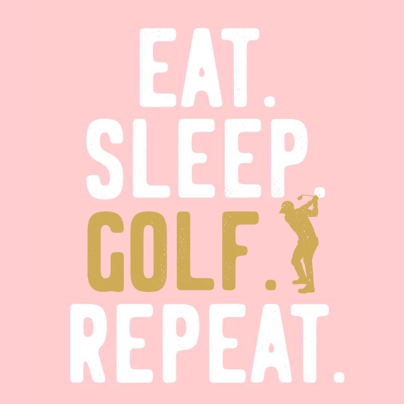 Golf Course Golfers Repeat