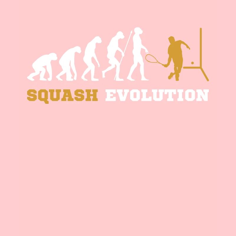 Squash Squash Player Evolution Gift