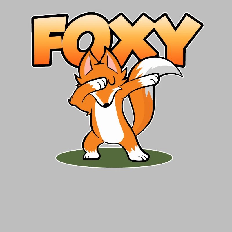 Dab Dabbing Dancing Disco Foxy Fox