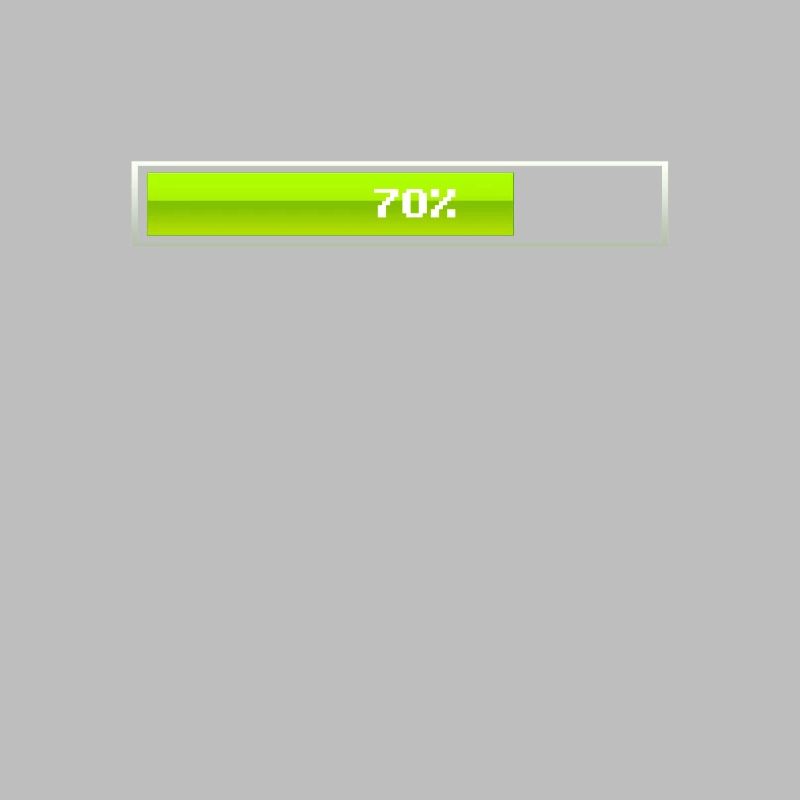 Loading bar is loading