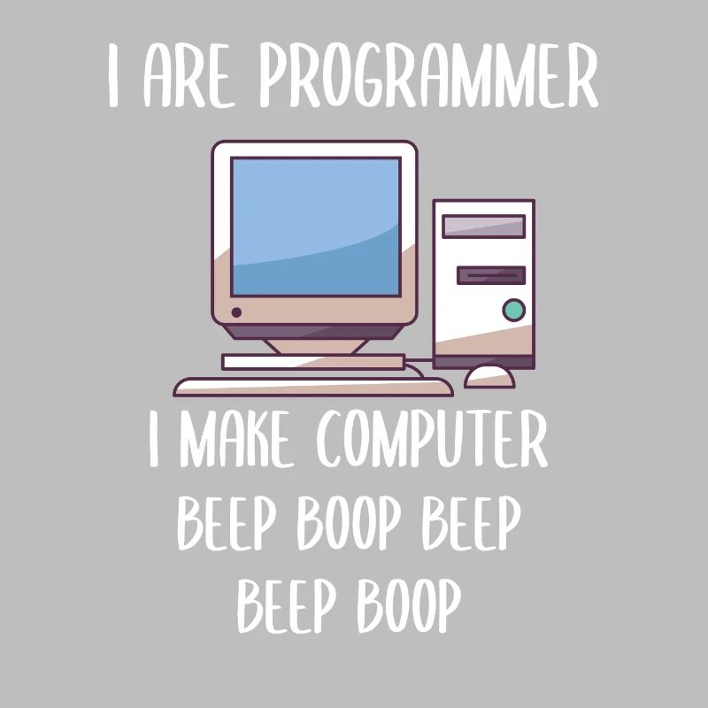 Je suis programmeur en programmation