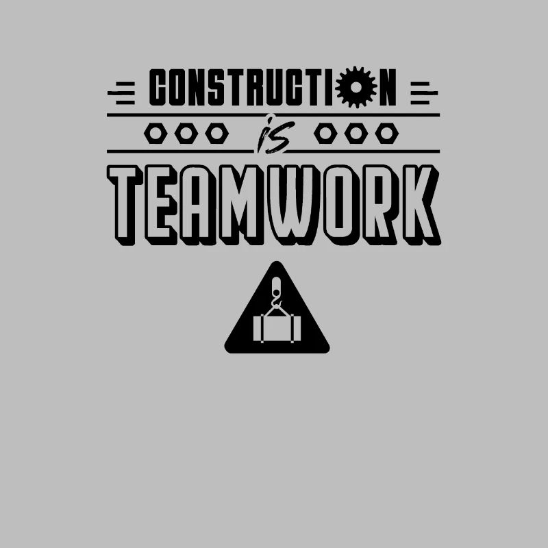 Construction work is teamwork construction site construction workers