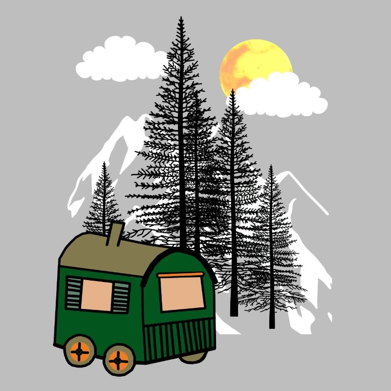 Construction trailer nature lovers eco nature exit flora