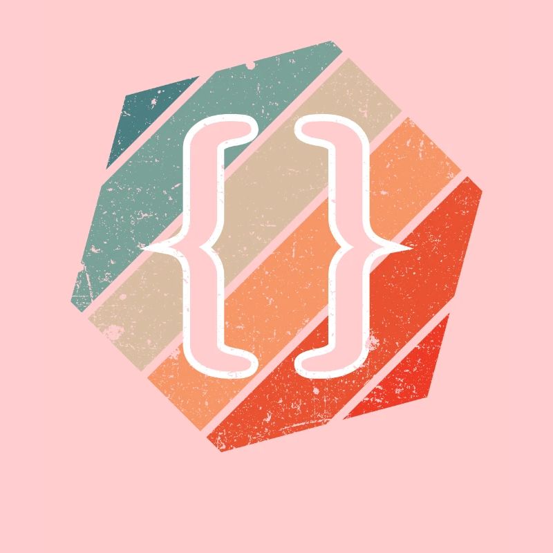 Vintage Web Developer CSS JavaScript und HTML 5