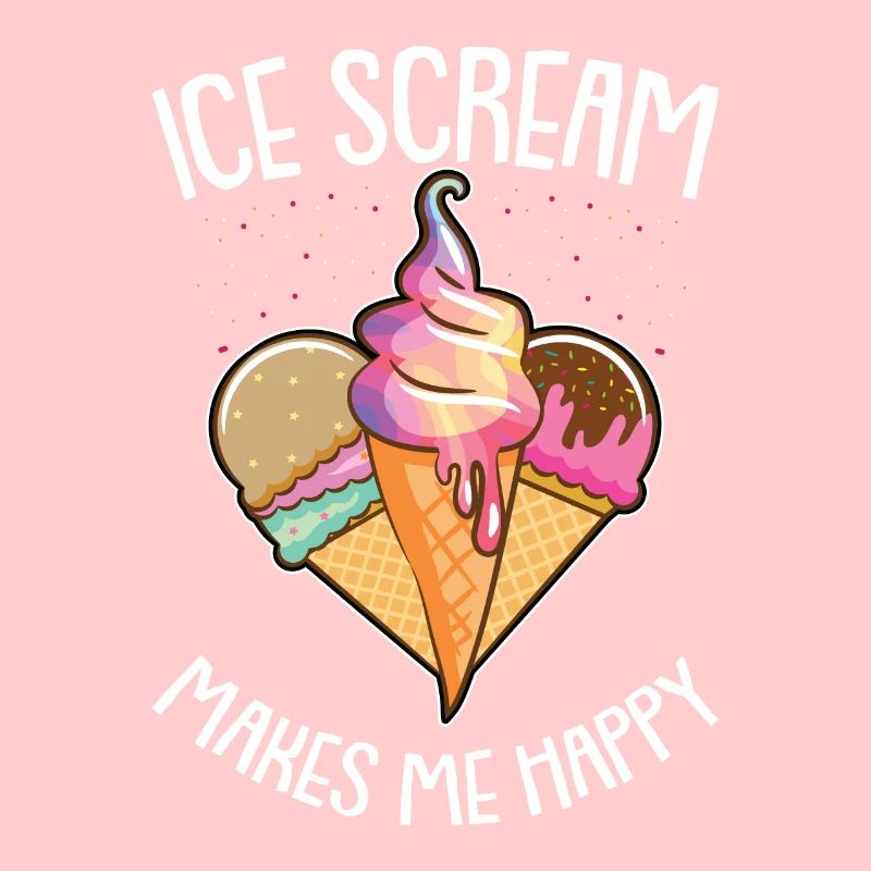 Eiskrem Eis Eiscreme Sommer Spruch Geschenk