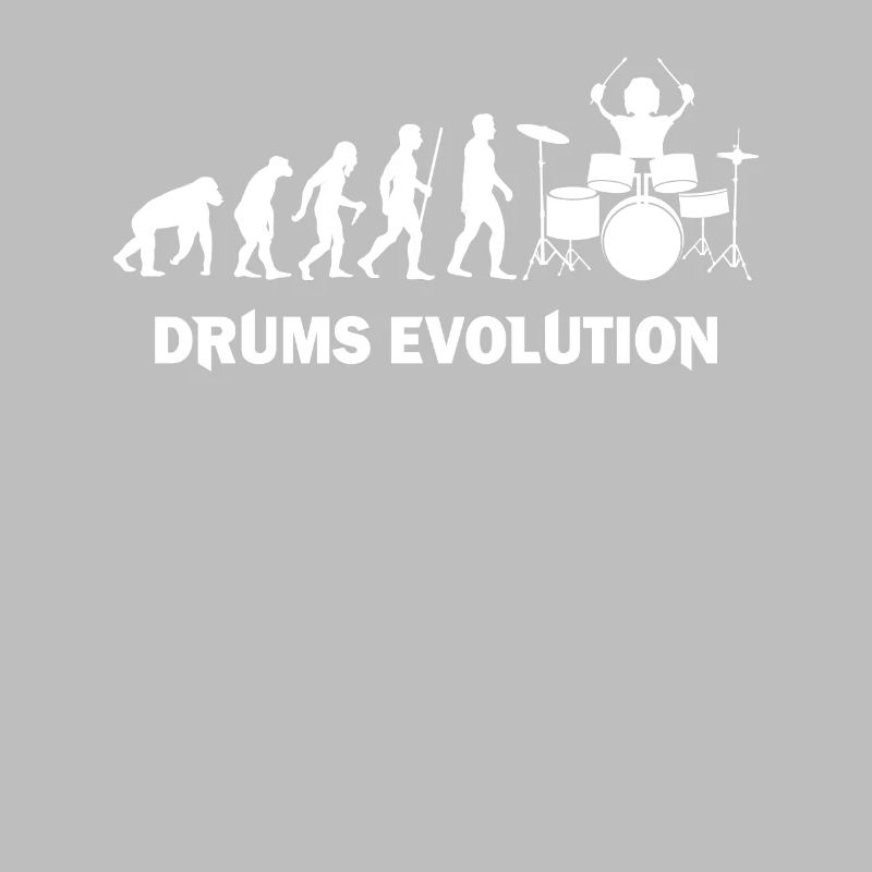 Evolution etnwicklung am Schlagzeuger