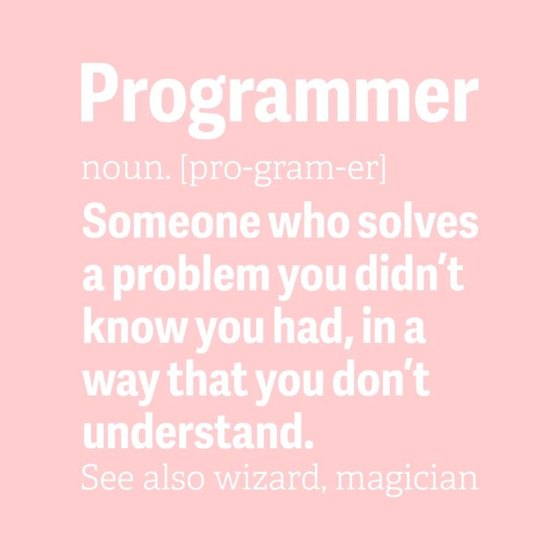 Programmer Wizard Magician Developer Science