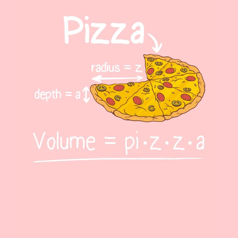 Formula Funny Pizza and Math Meme Math Teacher