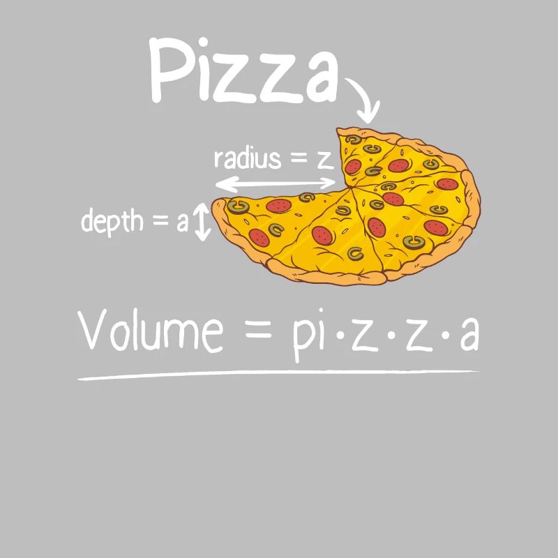 Formula Funny Pizza and Math Meme Math Teacher