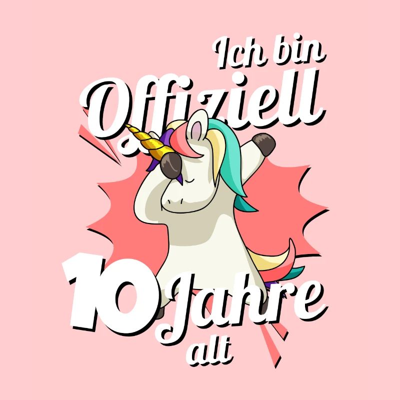 10. Geburtstag Dabbendes Einhorn Kindergeburtstag