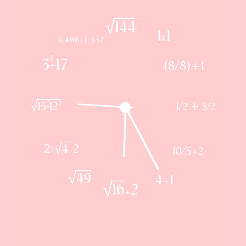 Math Formula Math Clock Math Meme Joke Math