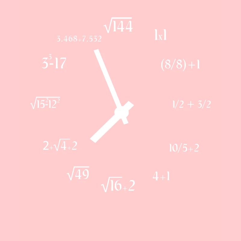 Math Meme Math Equation Joke Math Clock