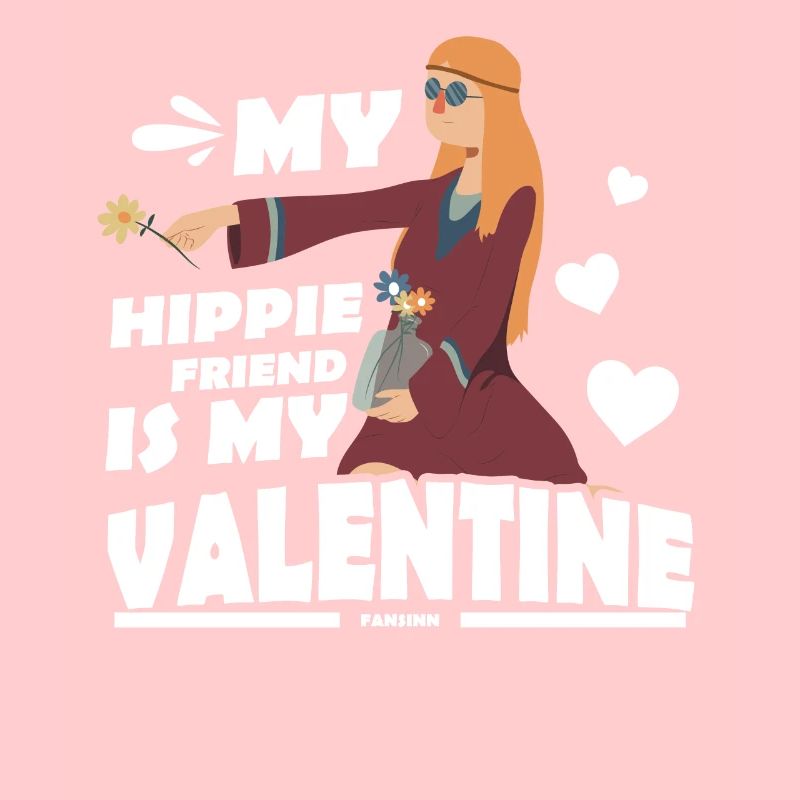Hippie Mama Muttertag Mädchen Frieden