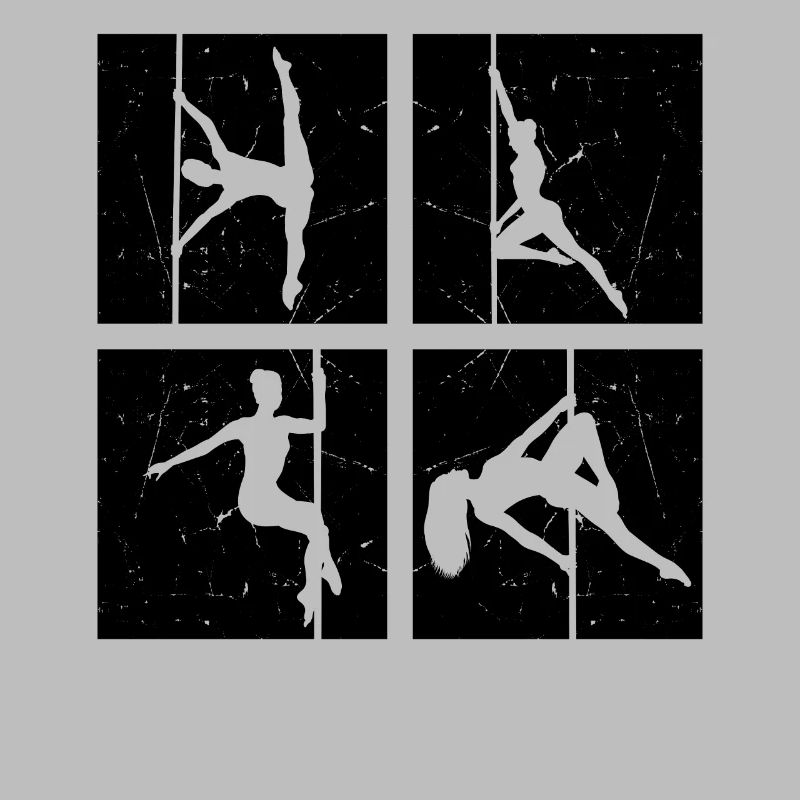 Pole Dance Silhouette - Pole Dancing Pole Dancer P