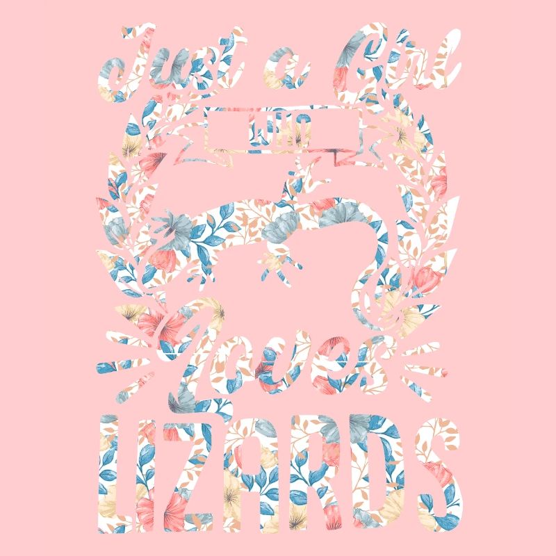 Nur ein Mädchen, das Eidechsen liebt Eidechsenlieb