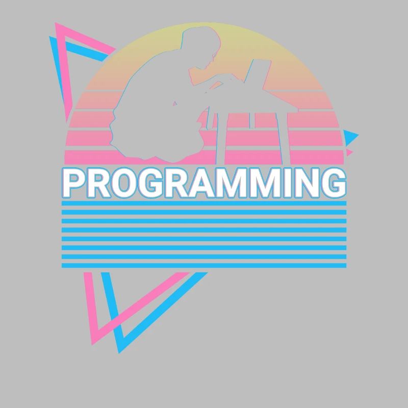 Programmierung Programmierer Retro