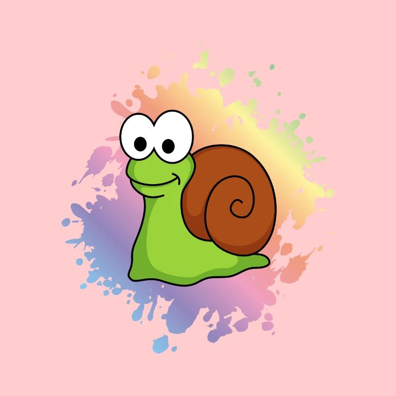 Schnecke Comic Tier