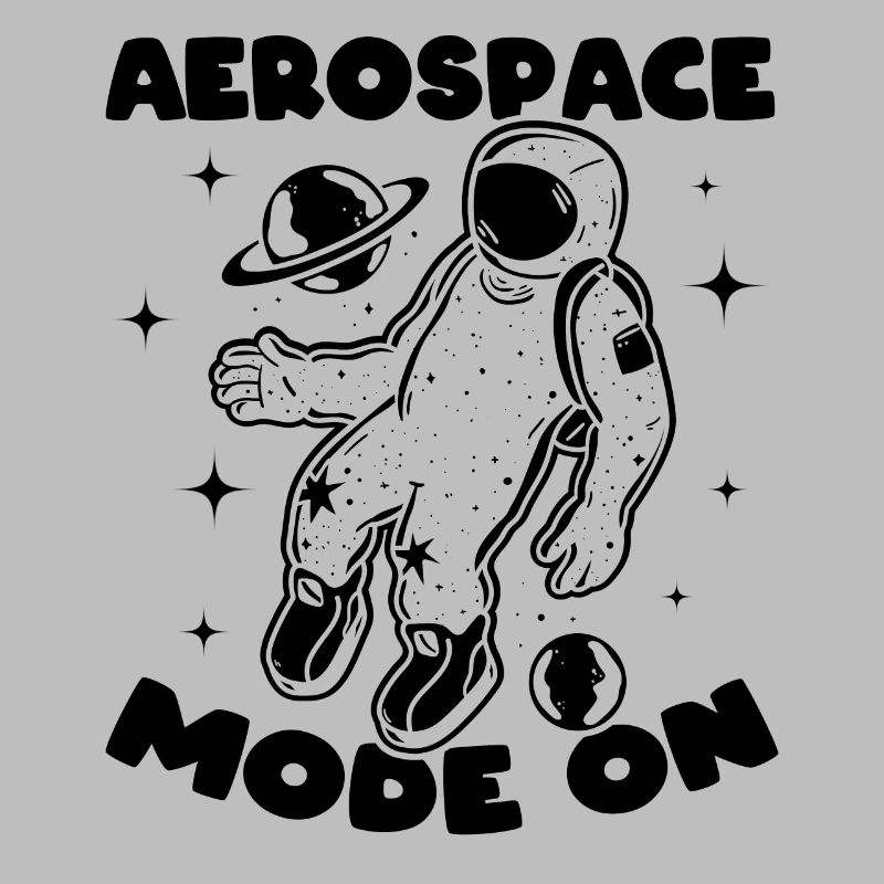 Mode aérospatial de voyage spatial sur astronaute de l’espace