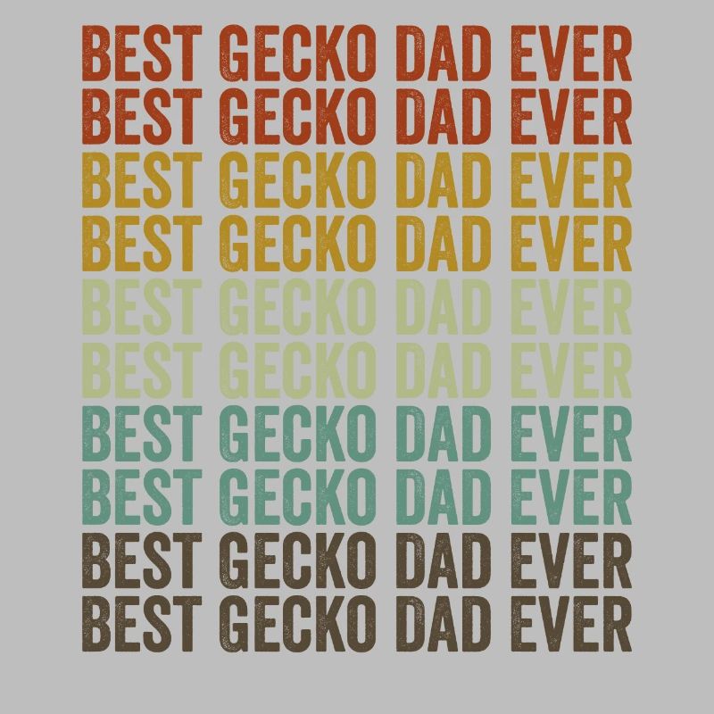 Bester Gecko-Vater aller Zeiten Eidechsen-Vater Ge