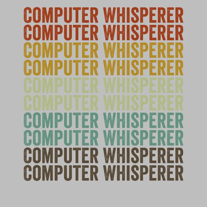 Computerflüsterer Computer Nerd IT Helpdesk