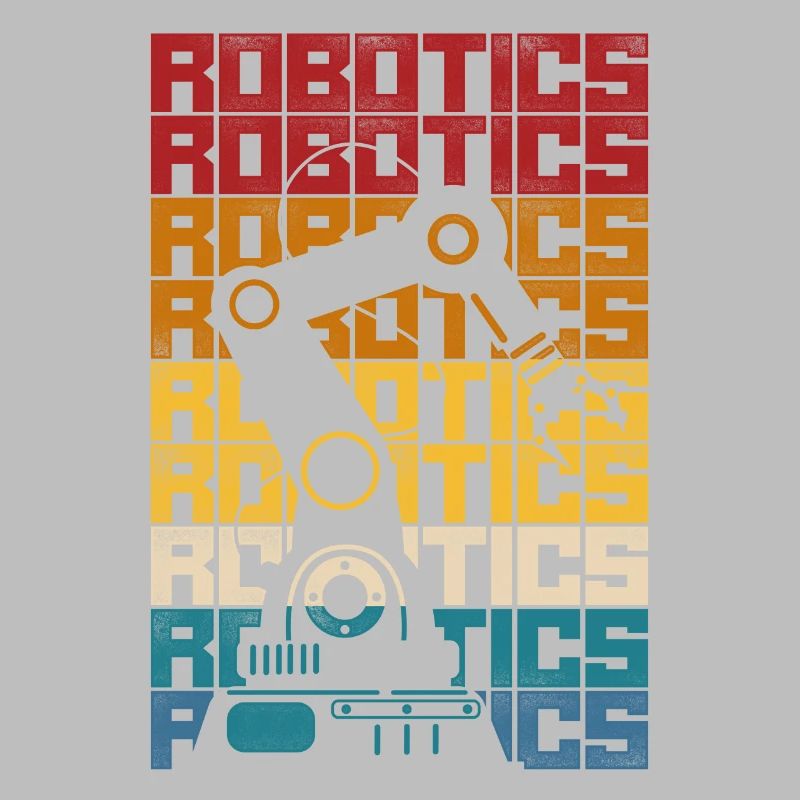 Robot Robotics Engineer Retro