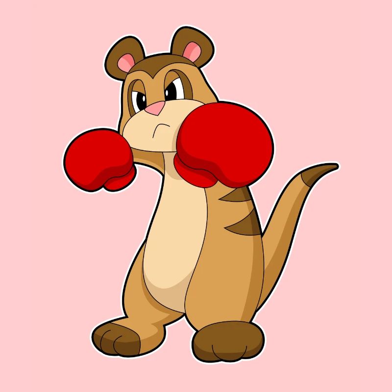 Gants de boxe suricate boxer
