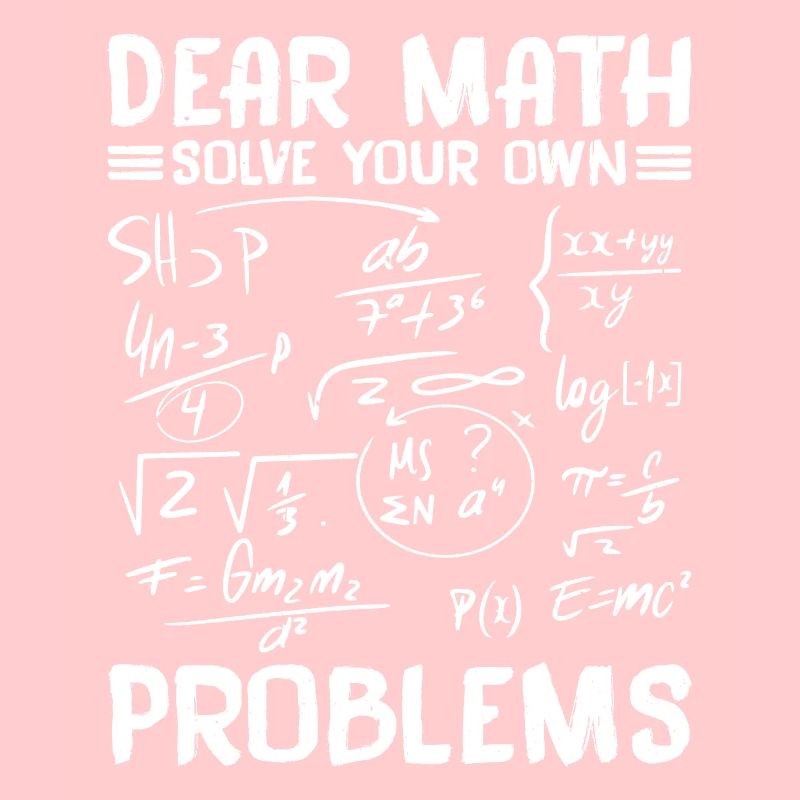 Dear Math, Solve Your Own Problems