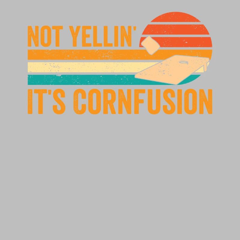 Funny Cornhole Corn Hole Retro