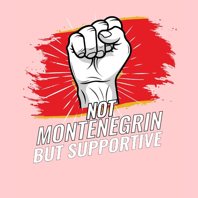 Pas le drapeau monténégrin mais le drapeau du Monténégro