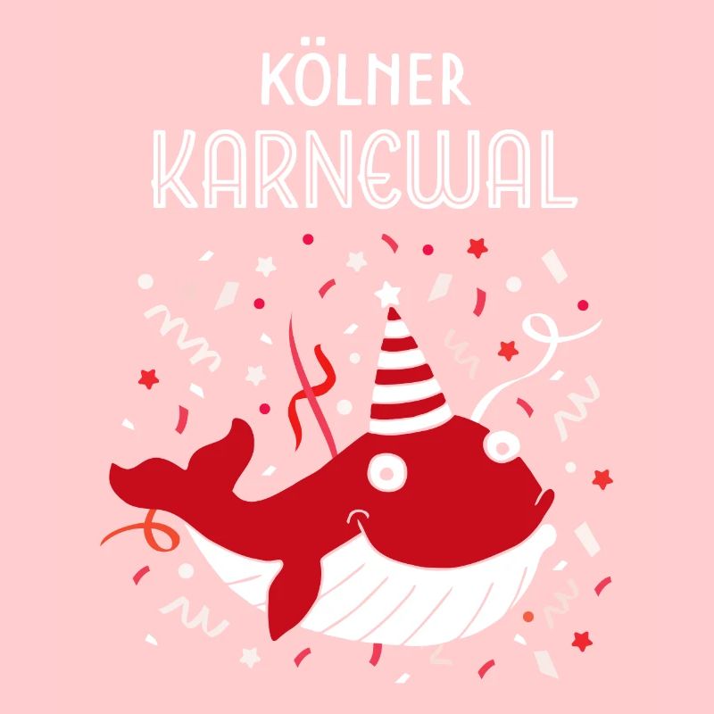 Echter Kölner Echte Kölnerin Karneval Konfetti