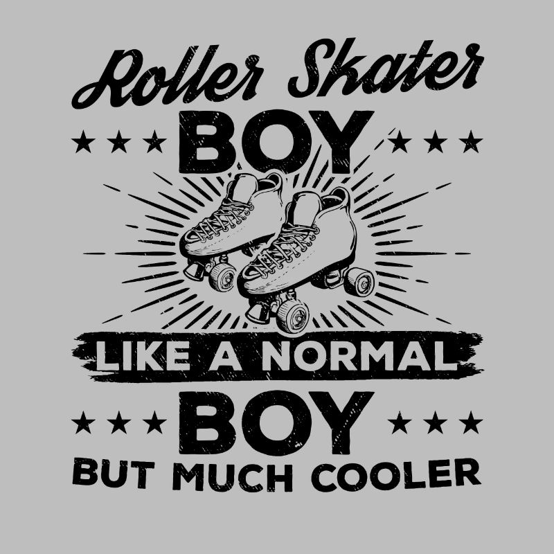 Roller Skater Boy Comme Un Garçon Normal Mais Beaucoup Coole