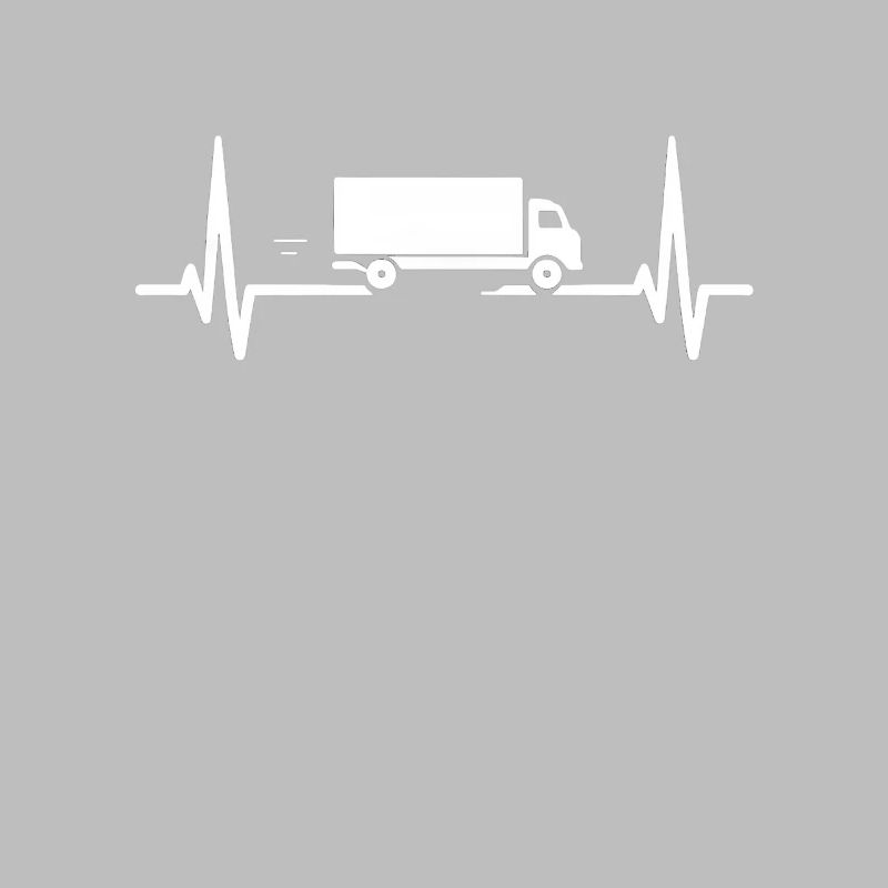 Trucker Herzfrequenz Geschenk
