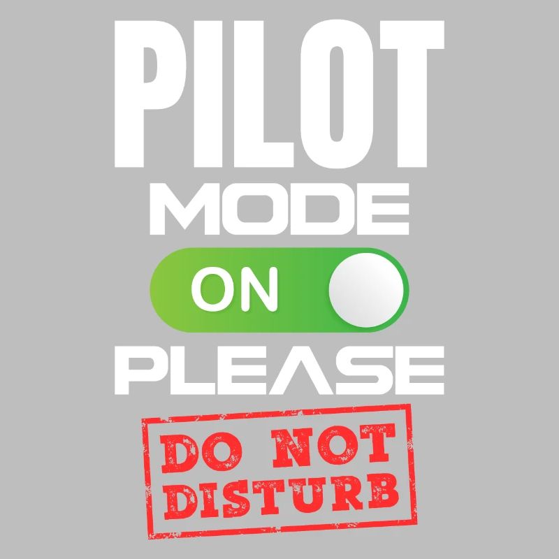 Pilot Mode On Please Do Not Distrub
