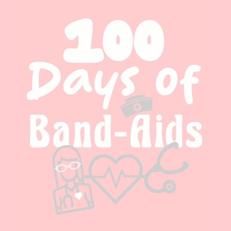 Schule der Krankenschwester 100 Tage der Pflaster