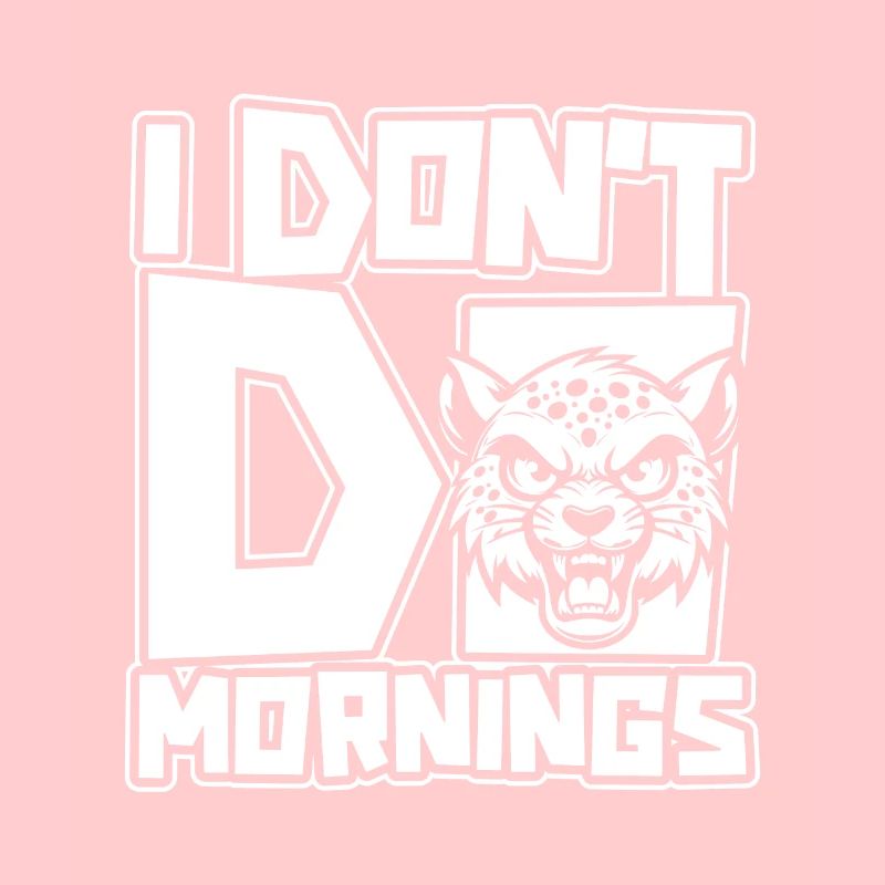 Guépard Drôle Je Ne Fais Pas De Matins