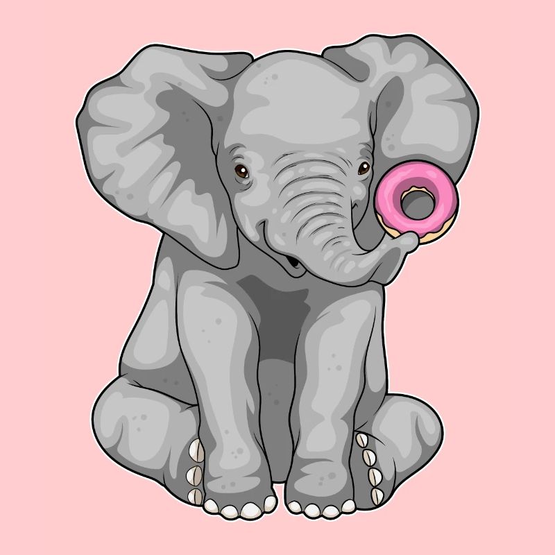 Elephant Donut