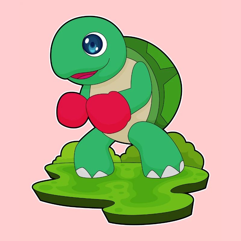Turtle Boxer Boxing Gloves Boxing