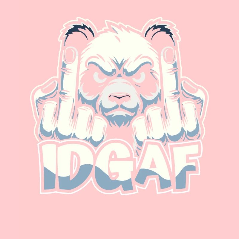 Panda géant Panda Ours Idgaf