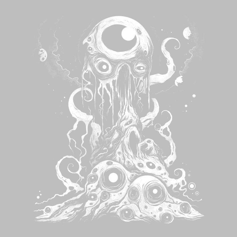 Weirdcore Ästhetik Weiße Äste Augen Dreamcore Grun