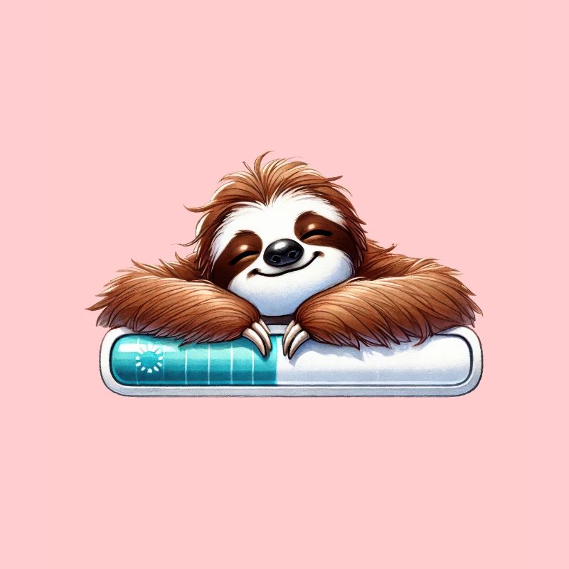 Relaxed Sloth Loading Bar