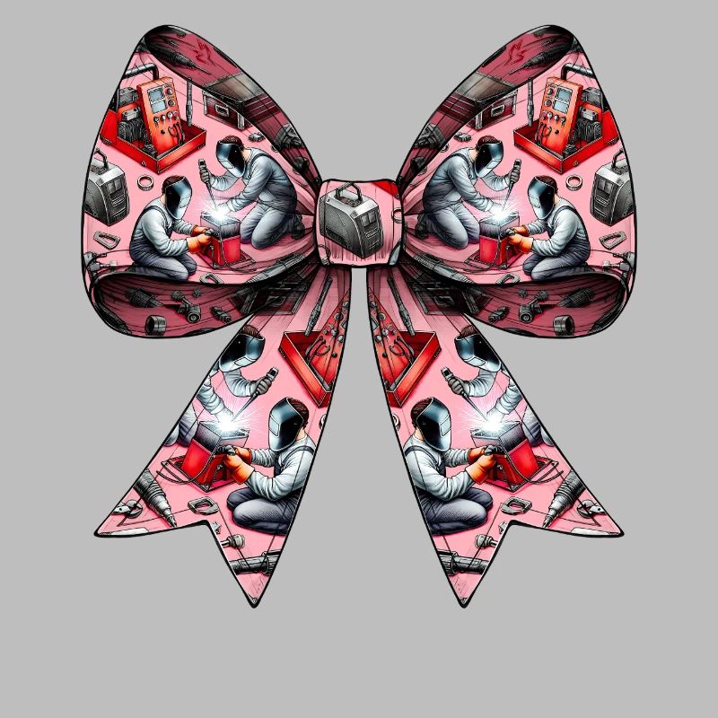 Coquette Bow Welding Welder Weld Pattern