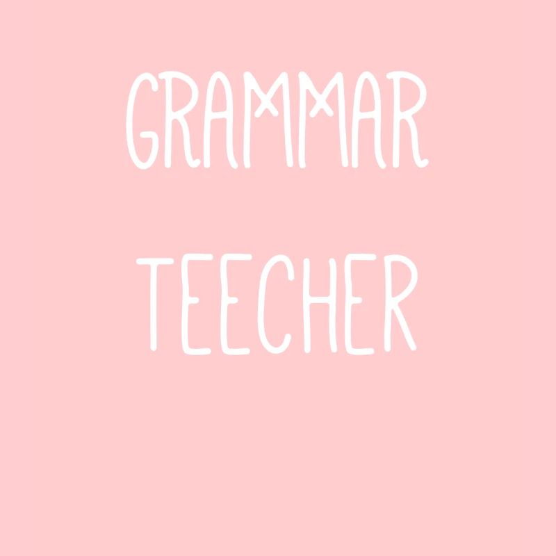 Professeur de grammaire autodérisoire