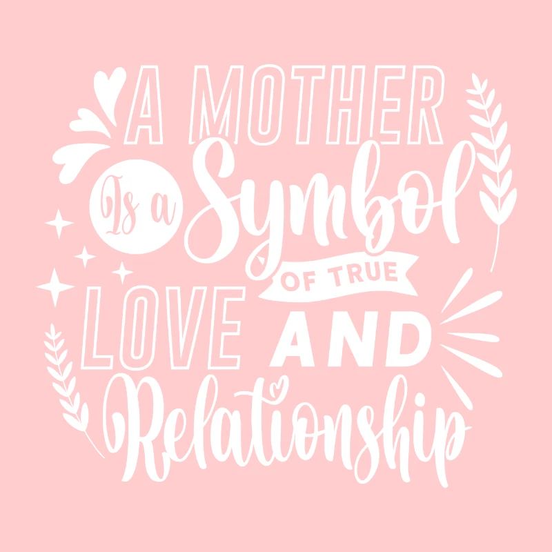 Une mère est un symbole d’amour et de relation véritables