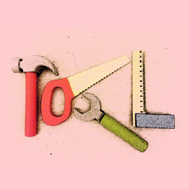 Hammer Tool Tool Design pour couleurs vives