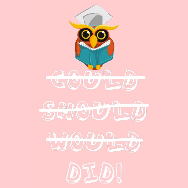 Eule Klug Abschluss Uni Feier Absolvent Absolviert