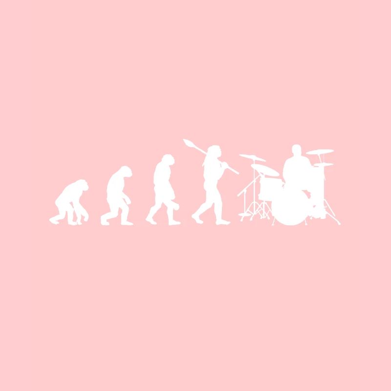 Schlagzeug Schlagzeuger Evolution