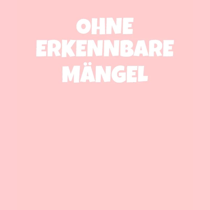 Without recognizable defects