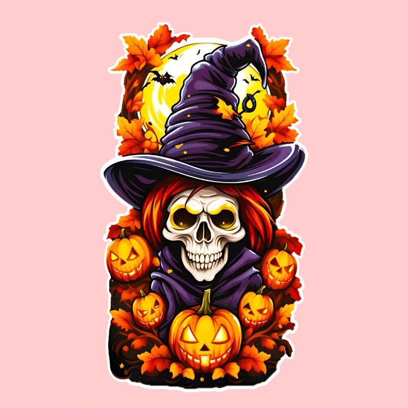 Halloween Horror Totenkopfschädel