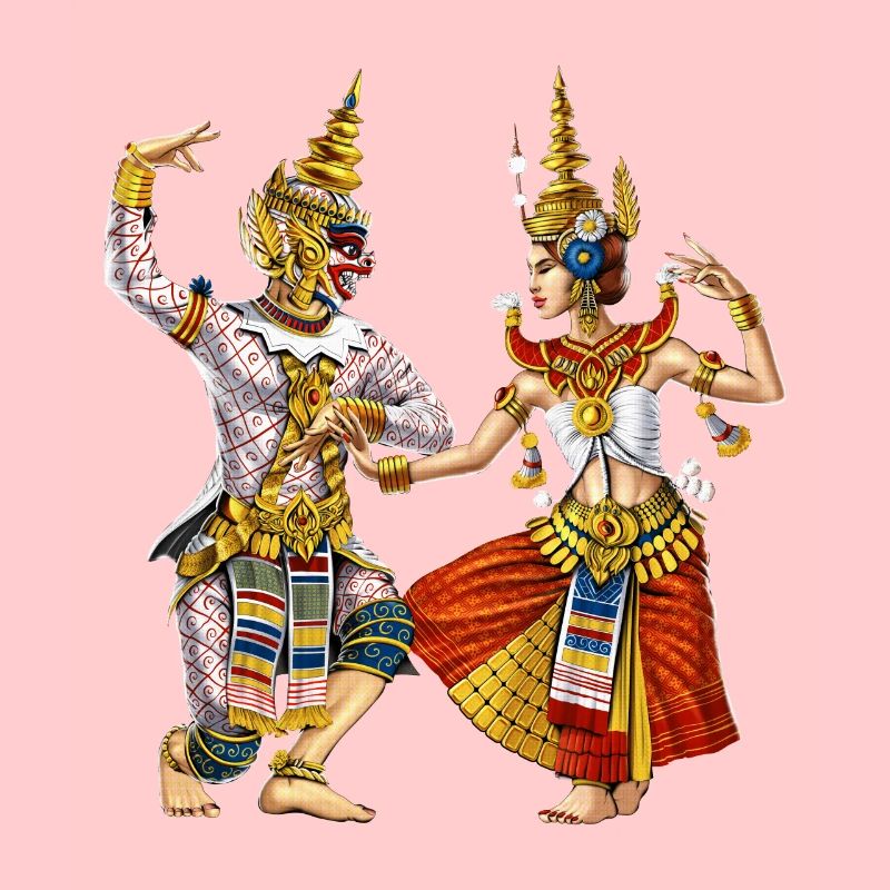 Cambodian Khmer Apsara Dance